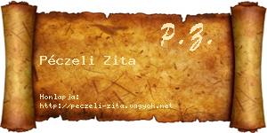 Péczeli Zita névjegykártya